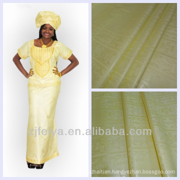 African Garment Fabric Bazin Riche Jacquard Damask Shadda Cotton Guinea Brocade High Quality Textiles